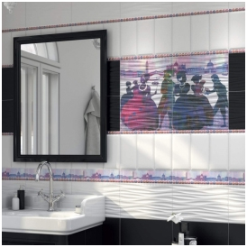 плитка для ванной Плитка для ванной Kerama Marazzi коллекция Карнавал в Венеции