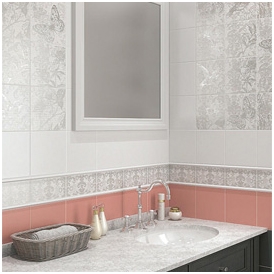 плитка для ванной Плитка для ванной Kerama Marazzi коллекция Альма